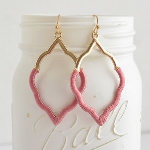 Francesca’s threaded drop earrings